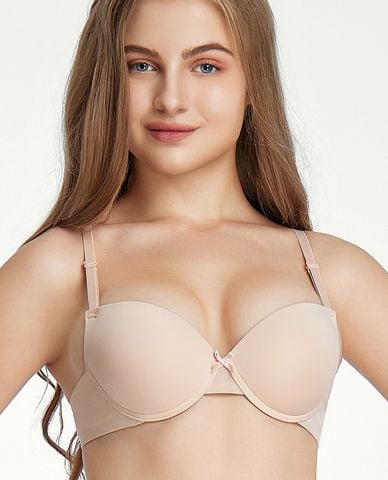  MISAKI - Áo ngực cup 3/4 trơn mút dày 