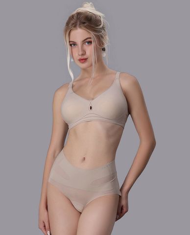  VERA - Quần lót nữ lưng cao seamless trơn gen nhẹ 