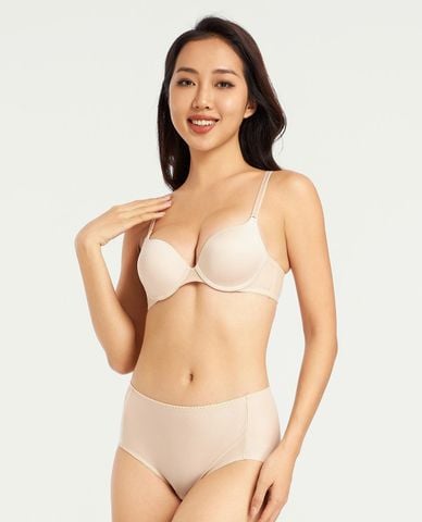  VERA - Quần lót nữ lưng cao nylon spandex trơn 