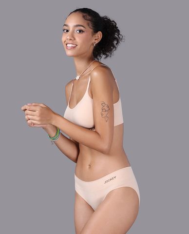  JOCKEY - Quần lót nữ không đường may dáng bikini 