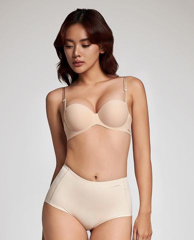  VERA - Quần lót nữ lưng cao nylon spandex trơn 