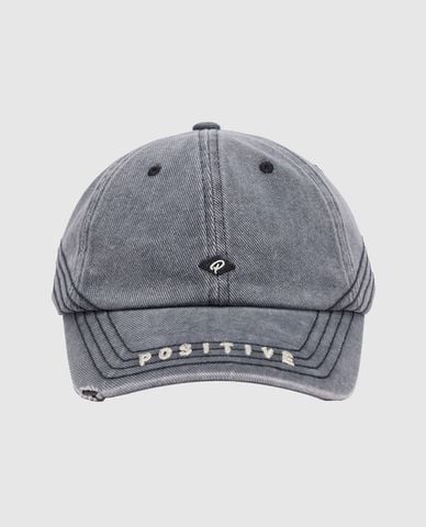  URBAN REVIVO - Nón bóng chày nam cá tính Denim 