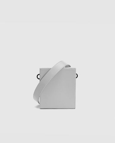  URBAN REVIVO - Túi đeo chéo nam hình hộp chữ nhật Mini Box 