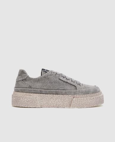  URBAN REVIVO - Giày sneakers nam cổ thấp Round Toe 