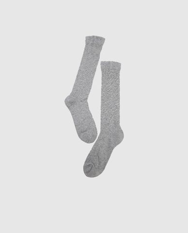  URBAN REVIVO - Vớ nữ cổ cao phối nơ nữ tính Bow Décor 