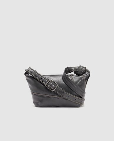  URBAN REVIVO - Túi đeo chéo nữ hình thang cá tính 