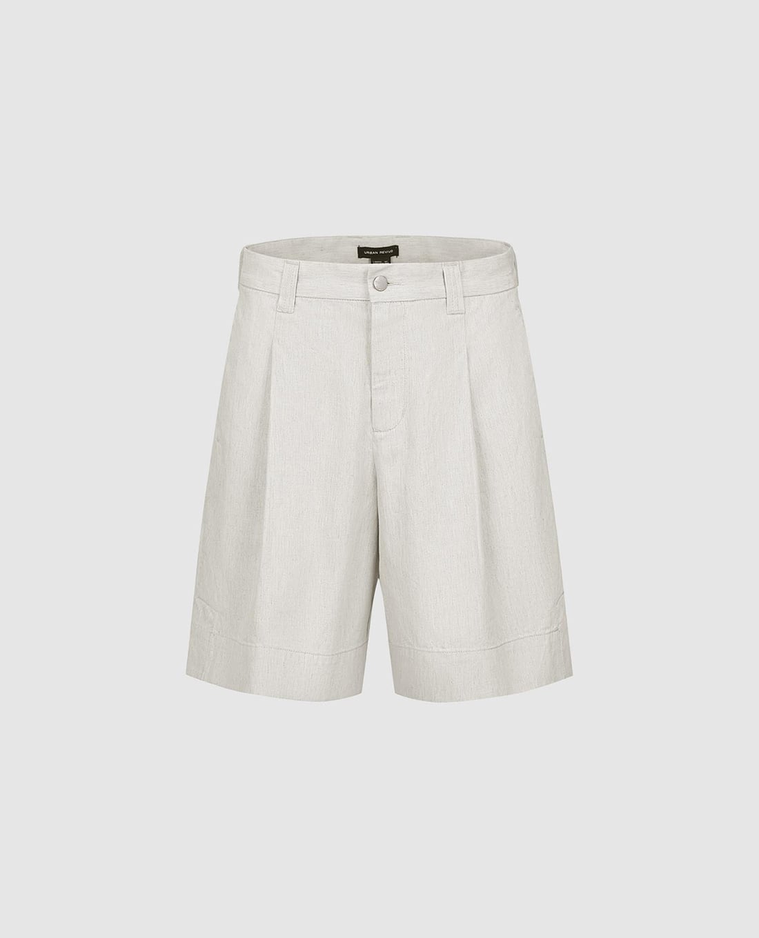 URBAN REVIVO - Quần short nam ngang gối hiện đại