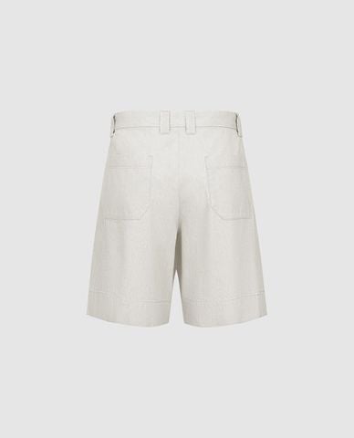  URBAN REVIVO - Quần short nam ngang gối hiện đại 