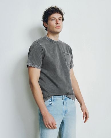  URBAN REVIVO - Áo thun nam tay ngắn thời trang 