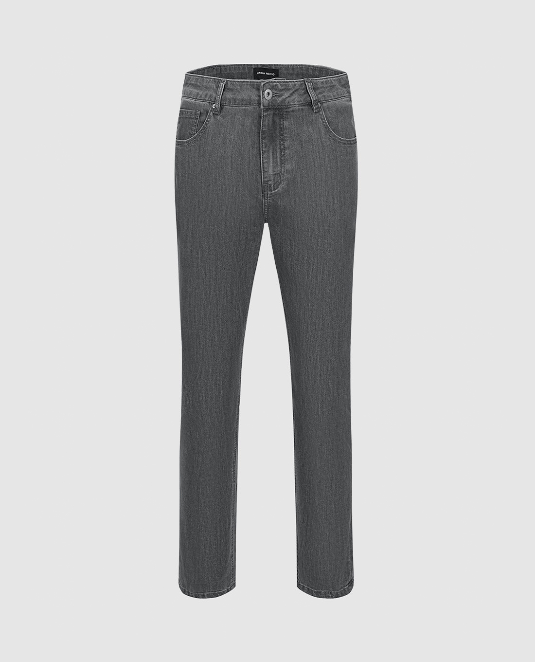 URBAN REVIVO - Quần jeans nam ống đứng Carrot Fit