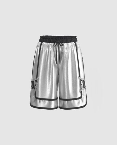  URBAN REVIVO - Quần short nữ ống rộng thể thao 