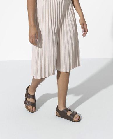  BIRKENSTOCK - Giày sandals unisex đế bệt Milano 