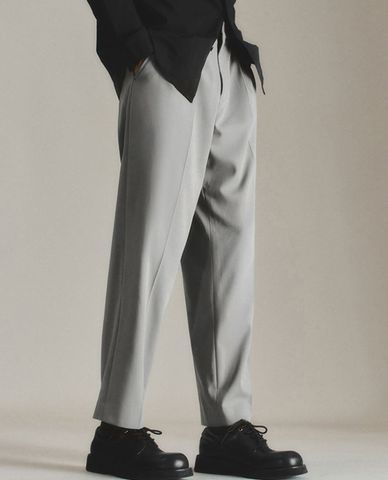  URBAN REVIVO - Quần nam ống đứng hiện đại 