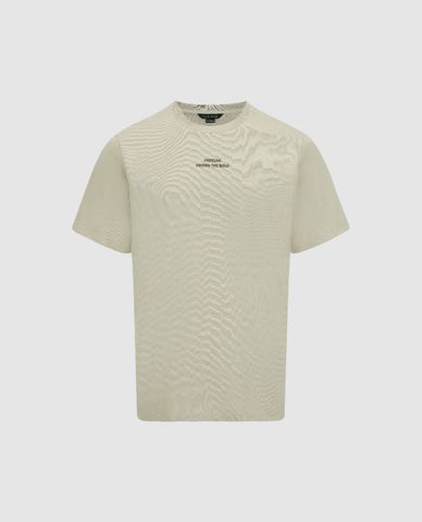  URBAN REVIVO - Áo thun nam cổ tròn tay ngắn Straight 