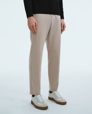  URBAN REVIVO - Quần nam ống đứng lưng cao thanh lịch Straight 