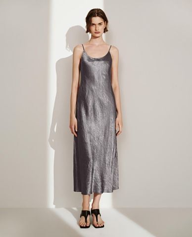  URBAN REVIVO - Đầm hai dây midi Cami A Line 