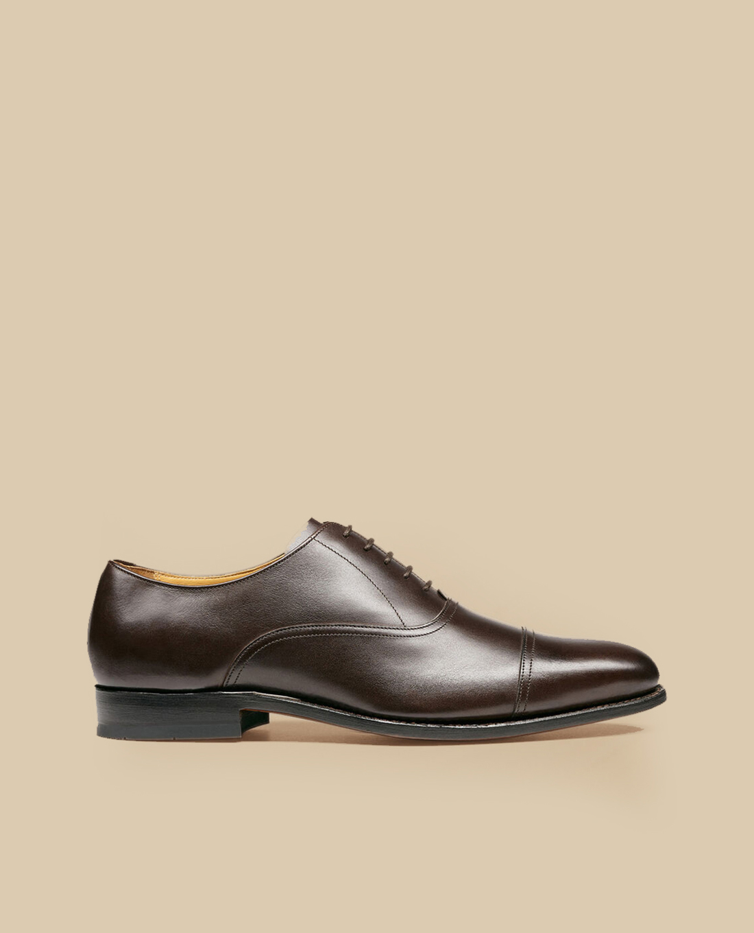 CHARLES TYRWHITT - Giày oxford nam mũi nhọn Leather