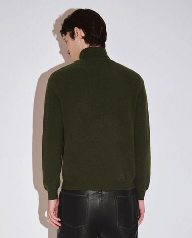  URBAN REVIVO - Áo dệt kim nam cổ lọ tay dài Turtle Neck 