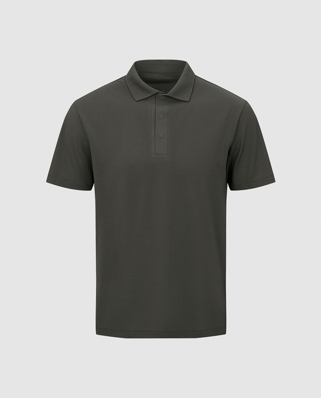 URBAN REVIVO - Áo polo nam cổ bẻ tay ngắn Straight