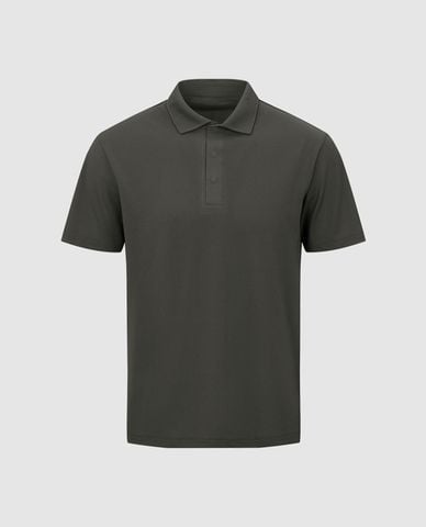  URBAN REVIVO - Áo polo nam cổ bẻ tay ngắn Straight 