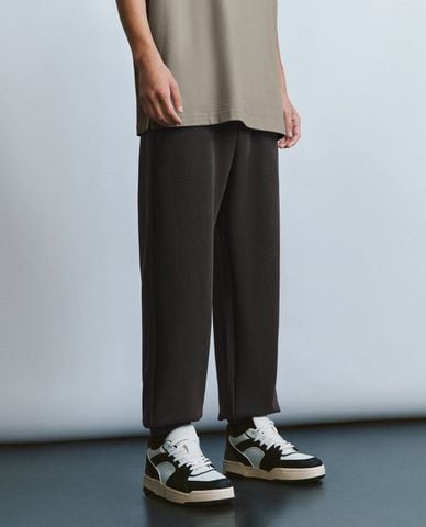  URBAN REVIVO - Quần jogger nam lưng thun rút dây Drawstring 