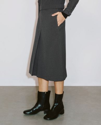  URBAN REVIVO - Chân váy chữ A midi thanh lịch 