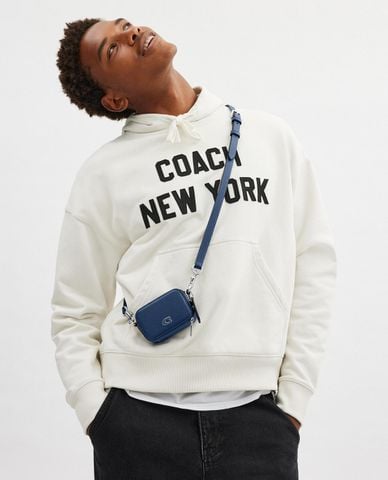  COACH - Túi đeo chéo nam hình hộp chữ nhật Pouch 