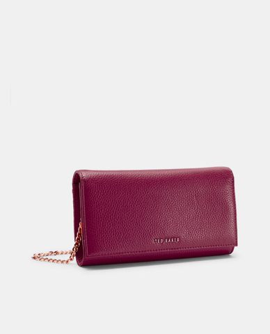  TED BAKER - Túi đeo chéo nữ bằng da nắp gập Matinee Fiola 
