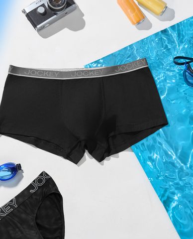  JOCKEY - Quần lót nam Bamboo dáng trunk lưng thun 