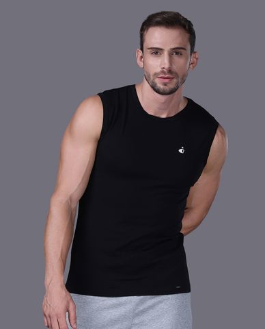  JOCKEY - Áo ba lỗ nam cổ tròn cotton compact 