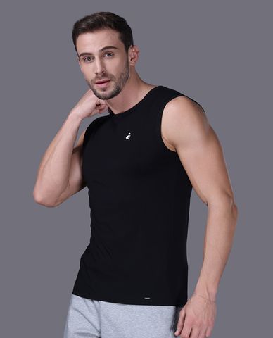  JOCKEY - Áo ba lỗ nam cổ tròn cotton compact 