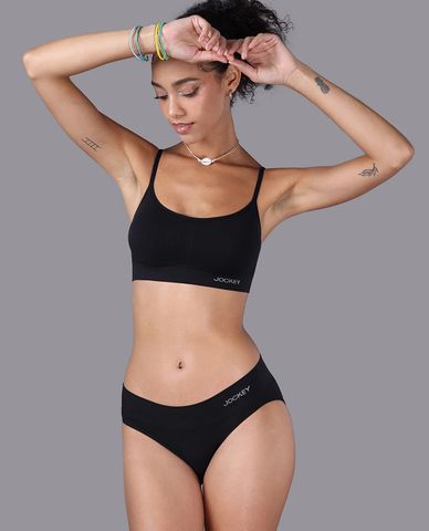  JOCKEY - Quần lót nữ không đường may dáng bikini 