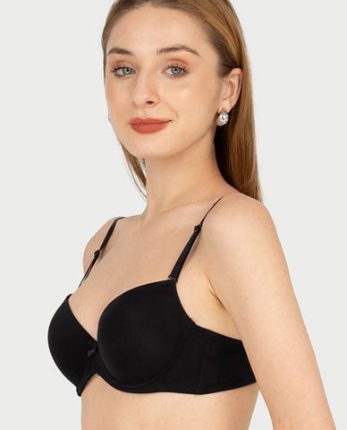  MISAKI - Áo ngực cup 3/4 trơn mút mỏng 