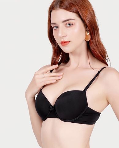  MISAKI - Áo ngực cup 3/4 trơn mút dày 