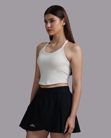  WOW BY NHA PHUONG - Chân váy mini nylon spandex trơn 