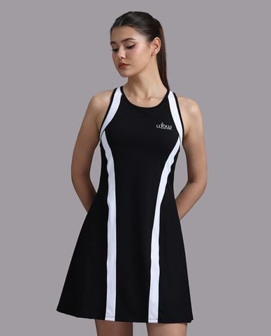  WOW BY NHA PHUONG - Đầm sát nách nylon spandex trơn 