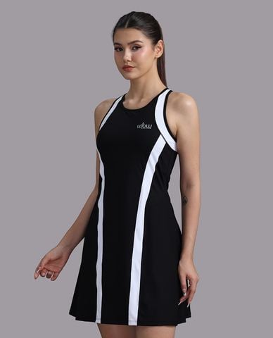  WOW BY NHA PHUONG - Đầm sát nách nylon spandex trơn 