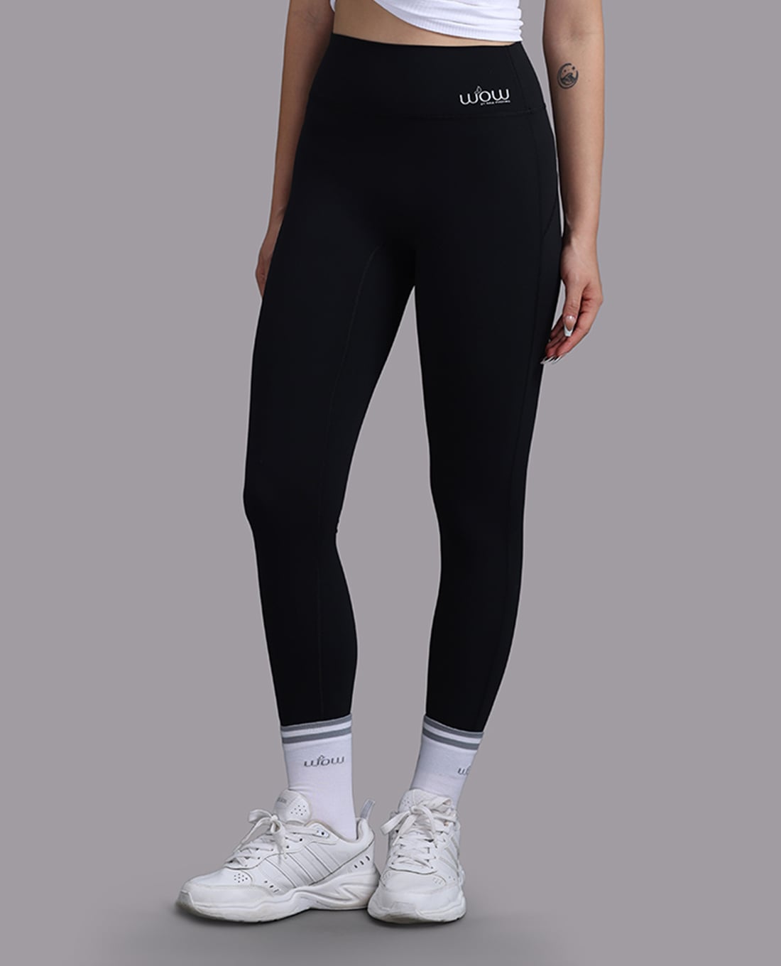 WOW BY NHA PHUONG - Quần legging nữ nylon spandex trơn