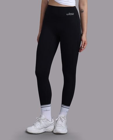  WOW BY NHA PHUONG - Quần legging nữ nylon spandex trơn 