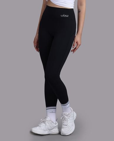  WOW BY NHA PHUONG - Quần legging nữ nylon spandex trơn 