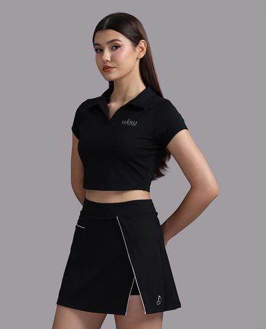  WOW BY NHA PHUONG - Chân váy chữ A nylon spandex trơn 