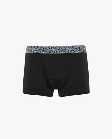  iBasic - Quần lót nam phom trunk lưng thun phối icon 