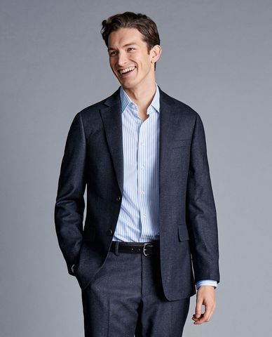  CHARLES TYRWHITT - Áo vest nam thanh lịch Italian Pindot 