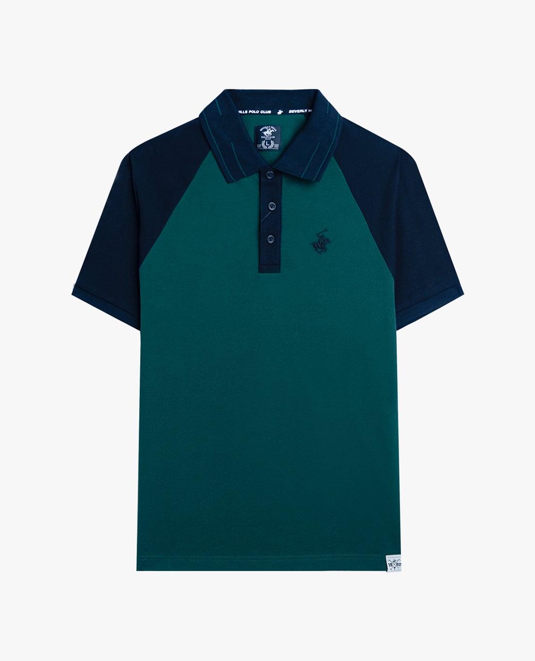 BEVERLY HILLS POLO CLUB - Áo polo nam cổ bẻ tay ngắn Slim Fit