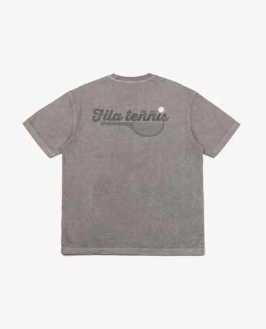  FILA - Áo thun unisex tay ngắn Tennis Heritage 