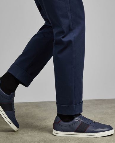  TED BAKER - Giày sneakers nam Leather Tennis Seylas 