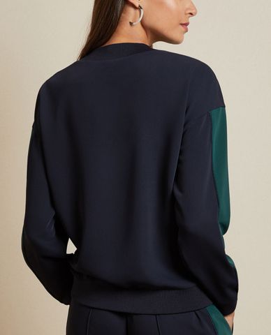  TED BAKER - Áo Sweatshirt nữ tay dài cổ tròn Keelee 
