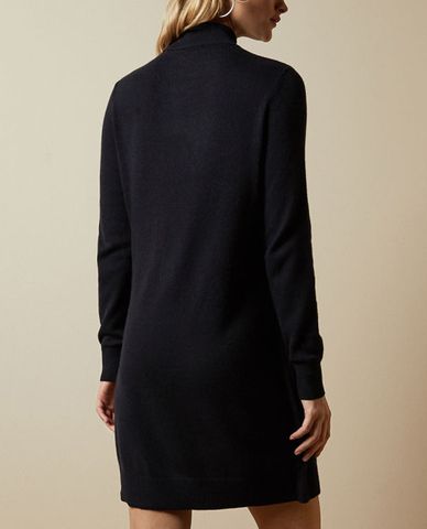  TED BAKER - Đầm mini len tay dài cổ lọ Amrita 