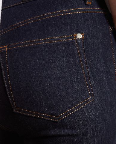  TED BAKER - Quần jeans nữ skinny xoắn gấu Stefah 