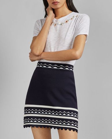 TED BAKER - Chân váy mini phom chữ A Isibel 